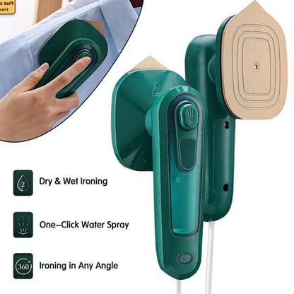 Professional Portable Steam Iron – 2-in-1 Dry & Wet Garment Steamer | Fast Heating | Travel & Home Use