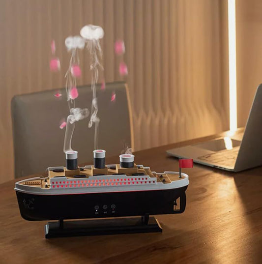 Titanic Steam Ship Humidifier & Essential Oil Diffuser