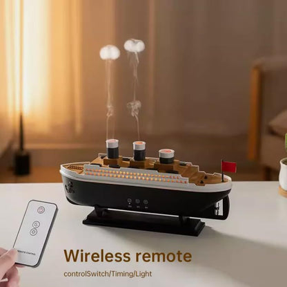 Titanic Steam Ship Humidifier & Essential Oil Diffuser