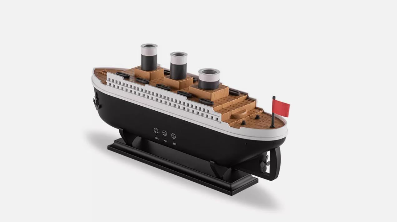 Titanic Steam Ship Humidifier & Essential Oil Diffuser